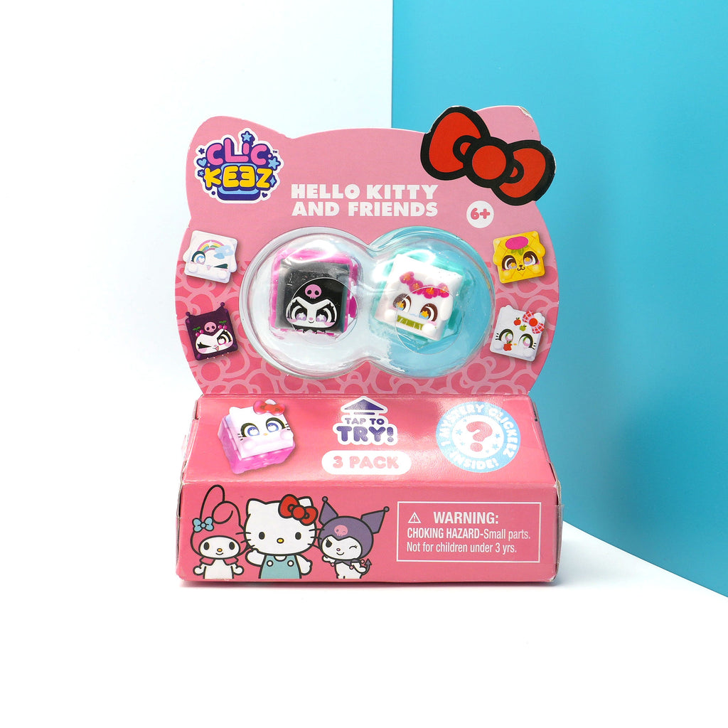 Clickeez Hello Kitty and Friends= 3 Pack