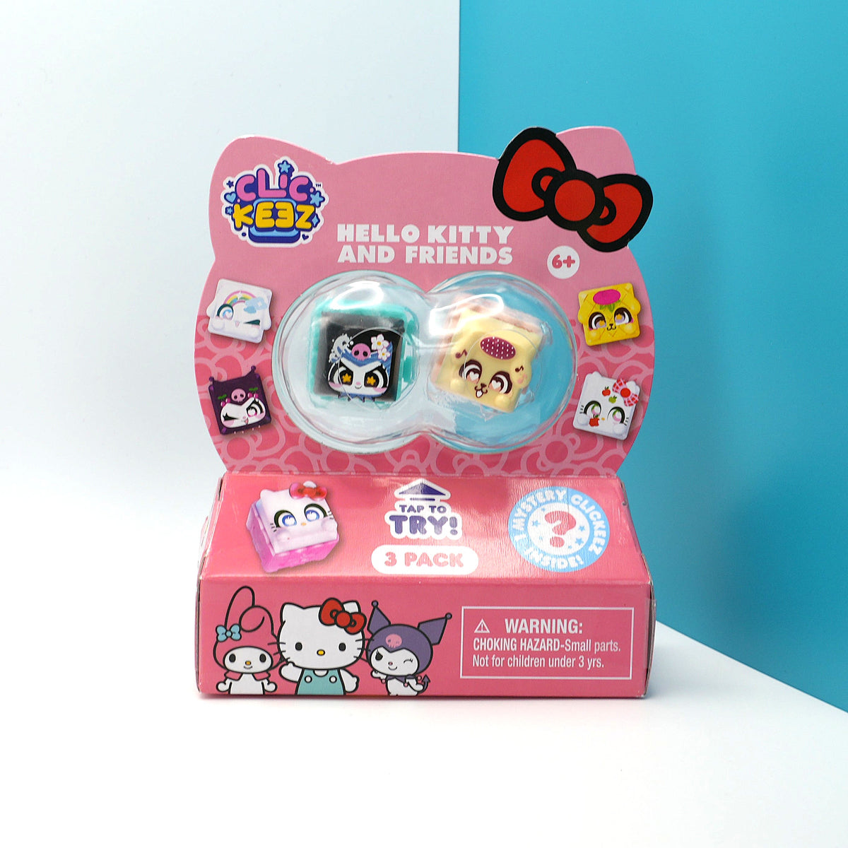 Clickeez Hello Kitty and Friends= 3 Pack
