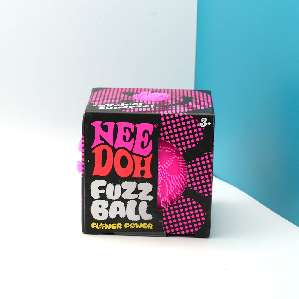 Needoh Fuzz Ball Flower Power