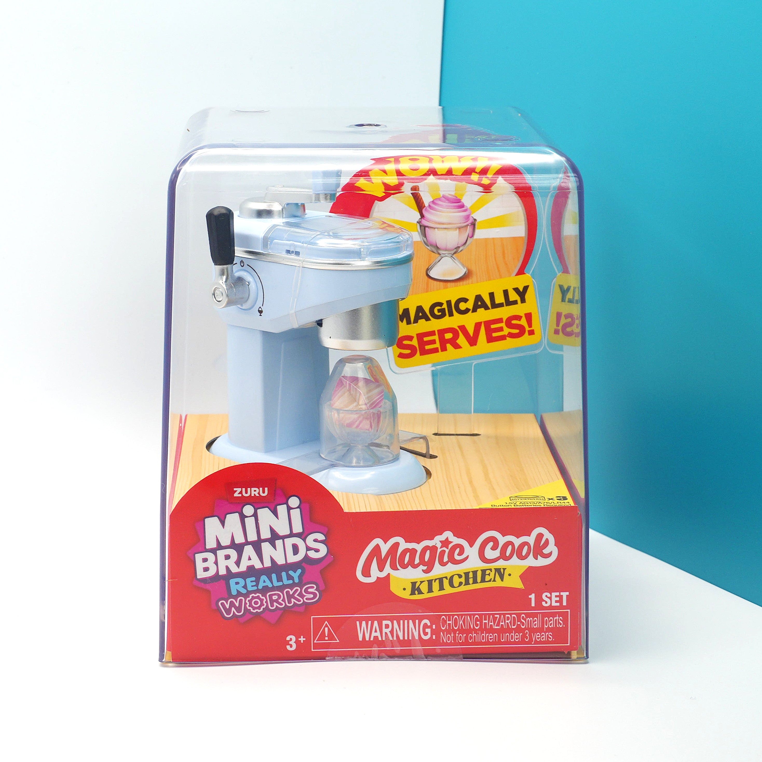 Mini Brands Really Works- Magic Cook Kitchen Series 1- Ice Cream Maker