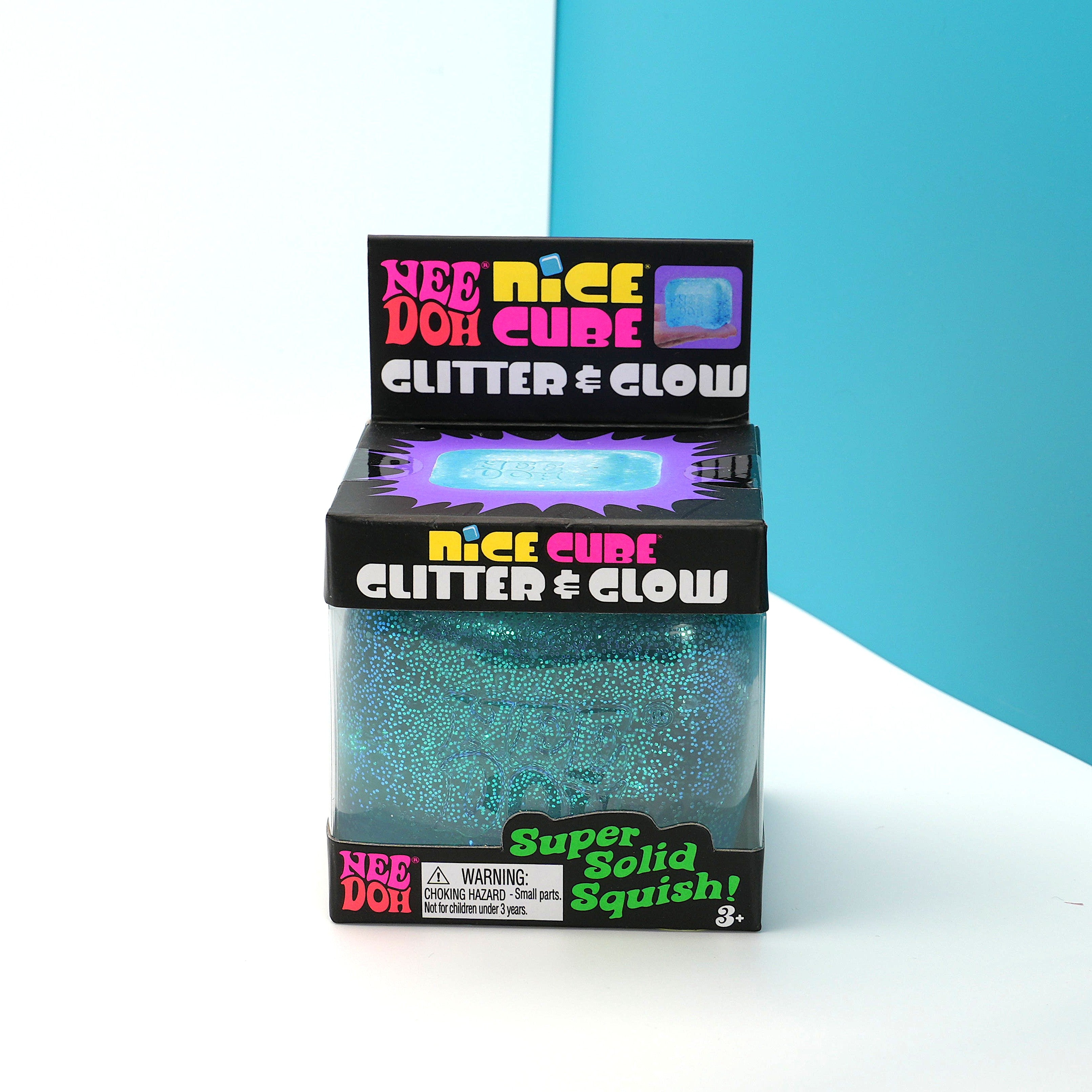 Needoh Nice Cube Glitter & Glow