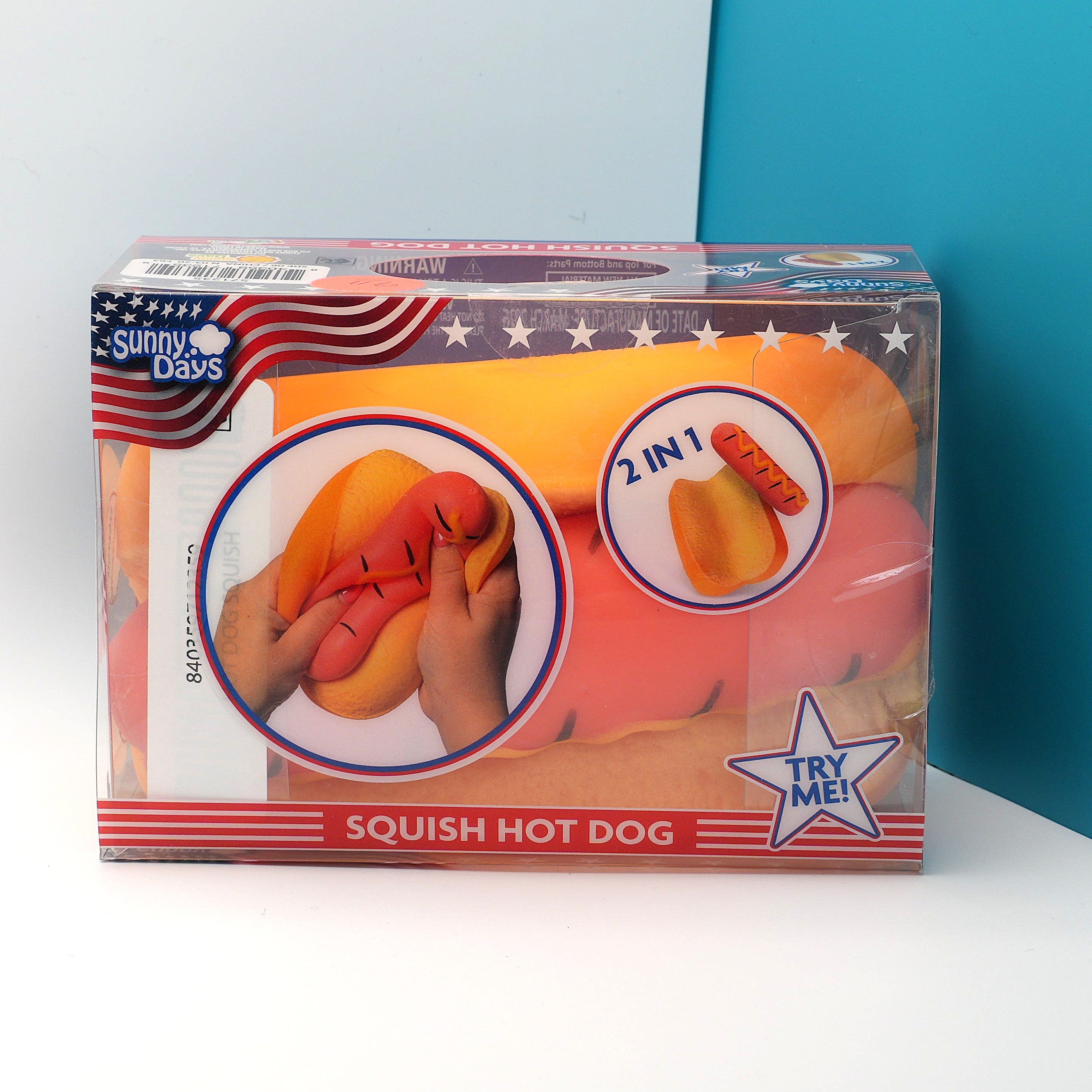 Sunny Days- Squish Hot Dog